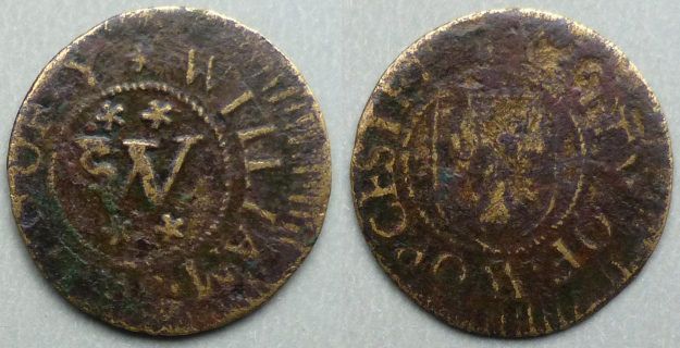 Worcester, William Swift farthing token N5765